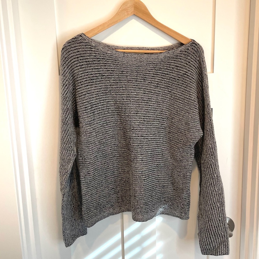 Lou & Grey Long Sleeve Cotton Sweater Medium